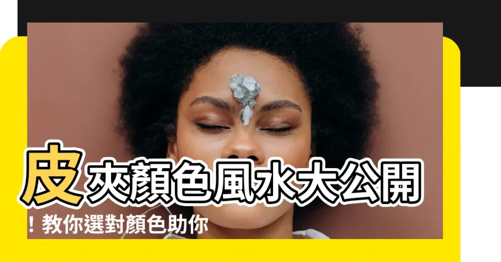 【皮夾顏色 招財】皮夾顏色風水大公開!教你選對顏色助你聚財招財運