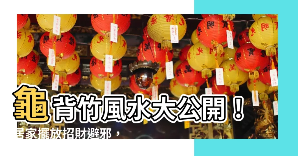 【龜背竹 風水】龜背竹風水大公開！居家擺放招財避邪，輕鬆提升好運