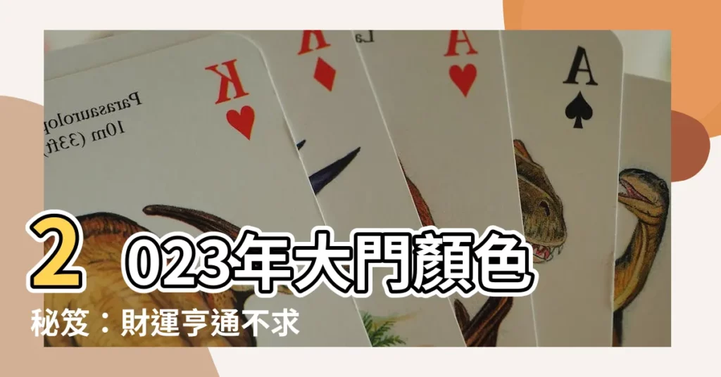 【2023大門顏色】2023年大門顏色秘笈:財運亨通不求人!