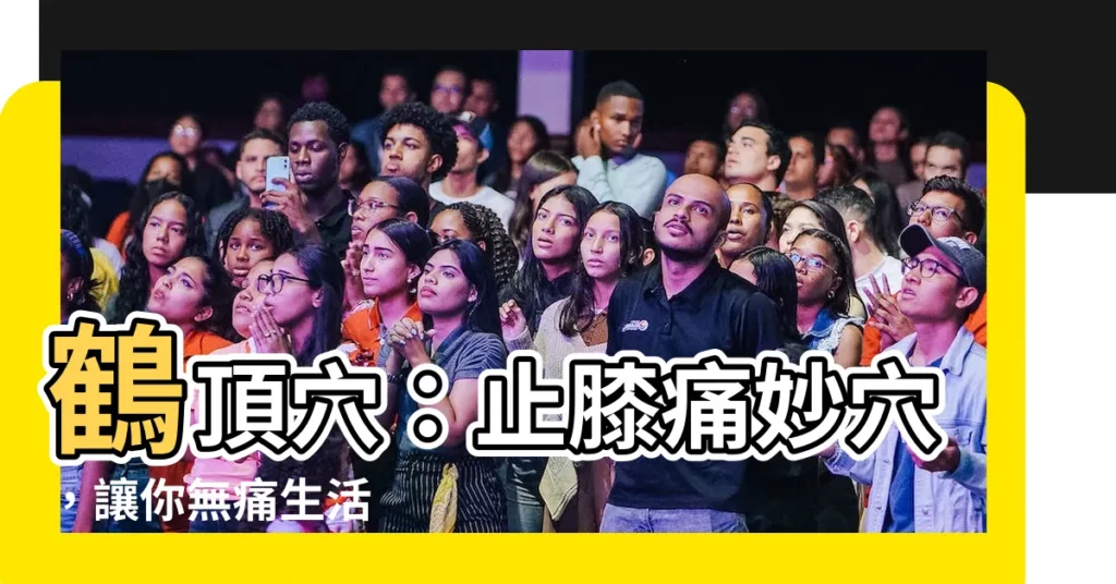 【鶴頂穴位置】鶴頂穴：止膝痛妙穴，讓你無痛生活