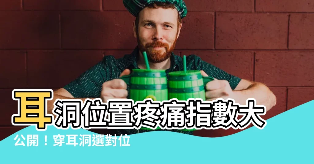 【疼痛指數耳洞位置】耳洞位置疼痛指數大公開!穿耳洞選對位置,痛感OUT!