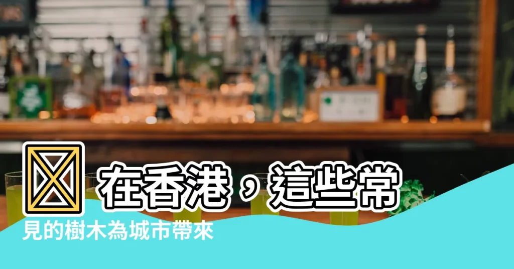 【常見的樹】🌳 在香港,這些常見的樹木為城市帶來無限綠意 🌳